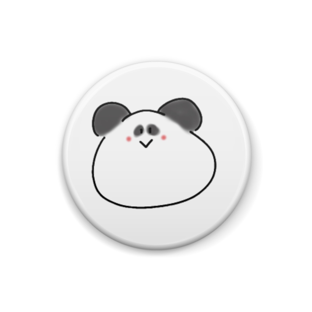 ぱんぱかぱんだ缶バッジ