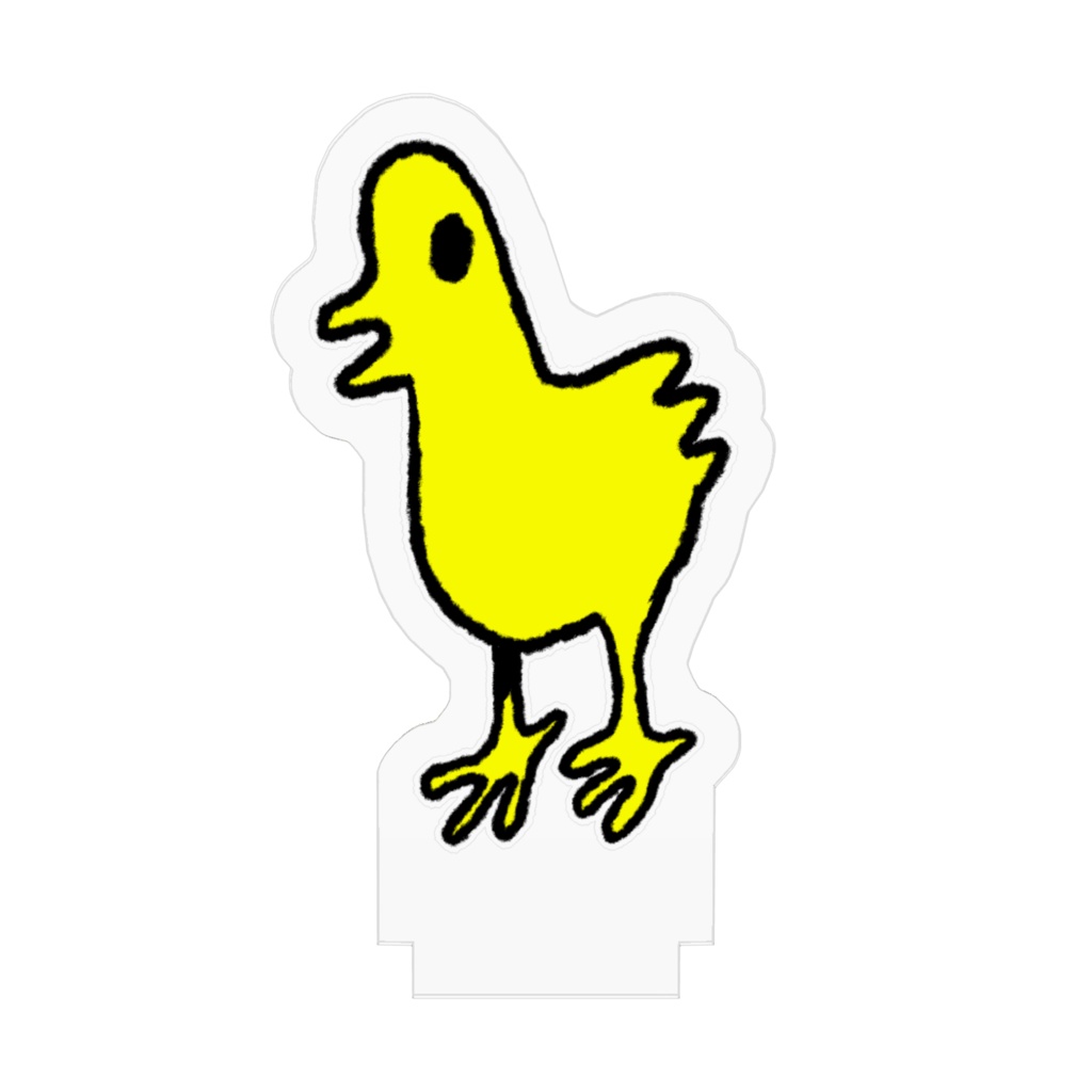 とりアクリルフィギュア