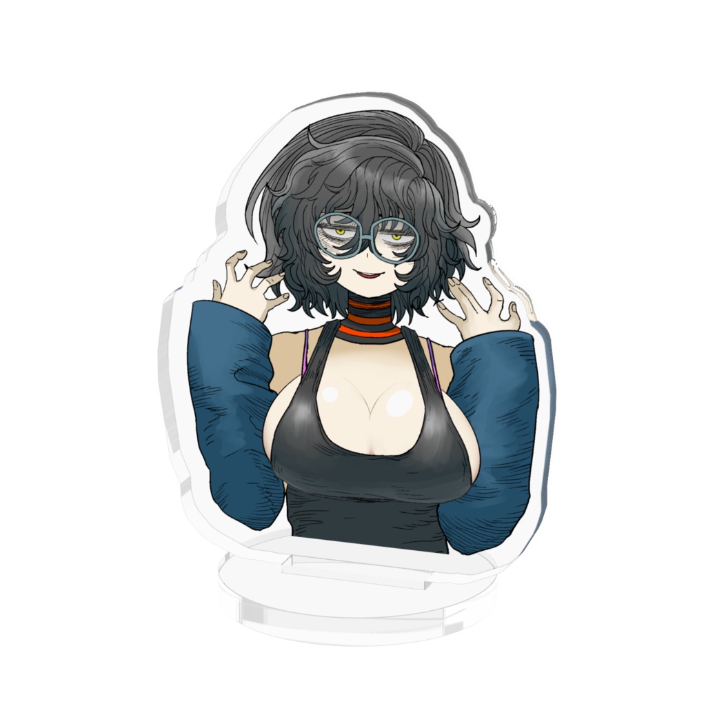 静電気ブロッコリーちゃん アクリルフィギュア 2022夏服ver