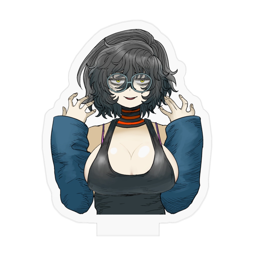 静電気ブロッコリーちゃん アクリルフィギュア 2022夏服ver