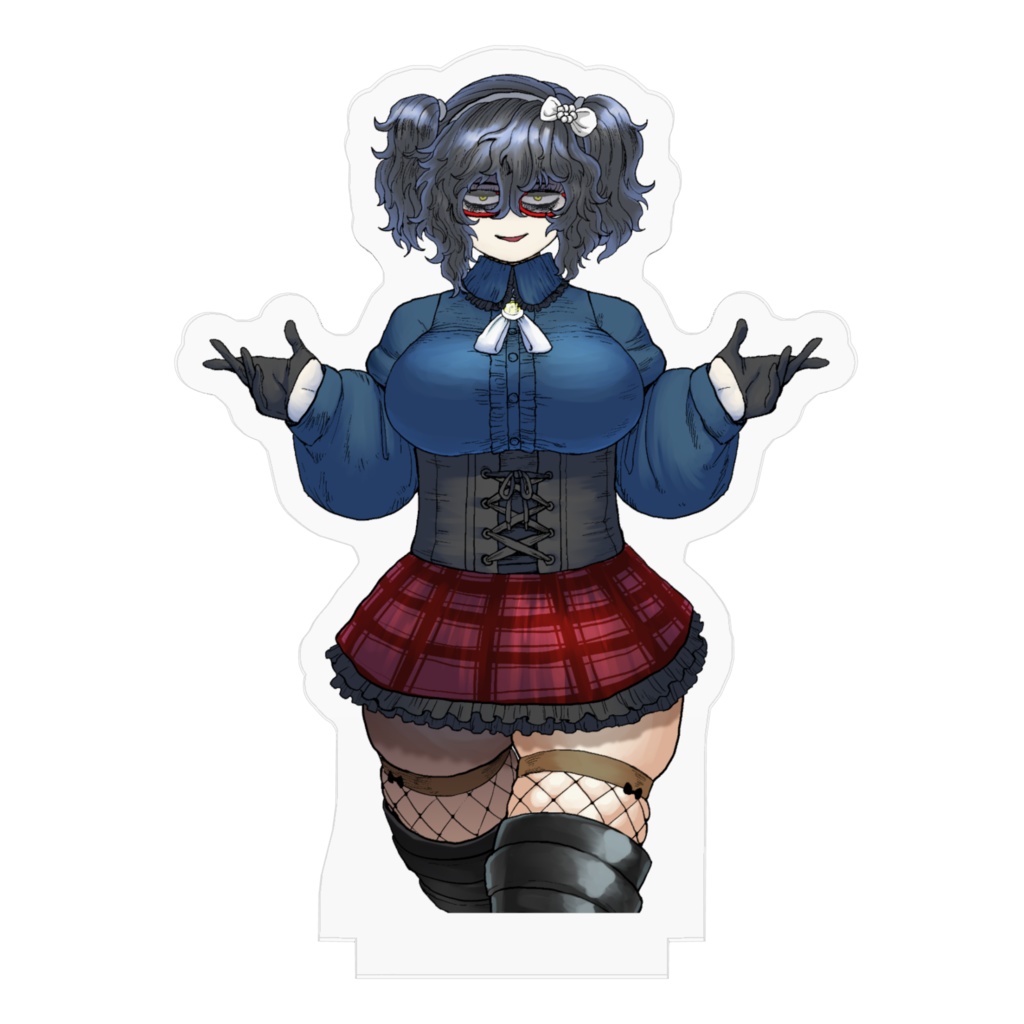 静電気ブロッコリーちゃん アクリルフィギュア 2022冬服太ももver