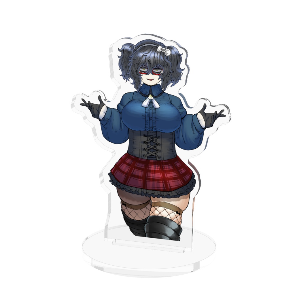 静電気ブロッコリーちゃん アクリルフィギュア 2022冬服太ももver