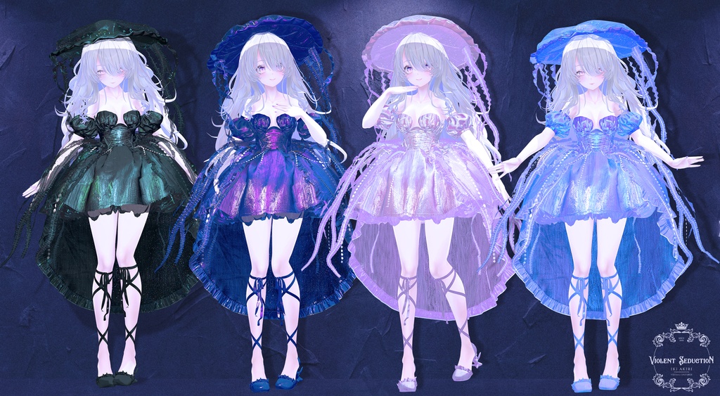カールキア・クラゲのドレス | Carukia Jellyfish Dress