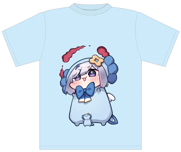 でかマックスかなたそちゃんTシャツ