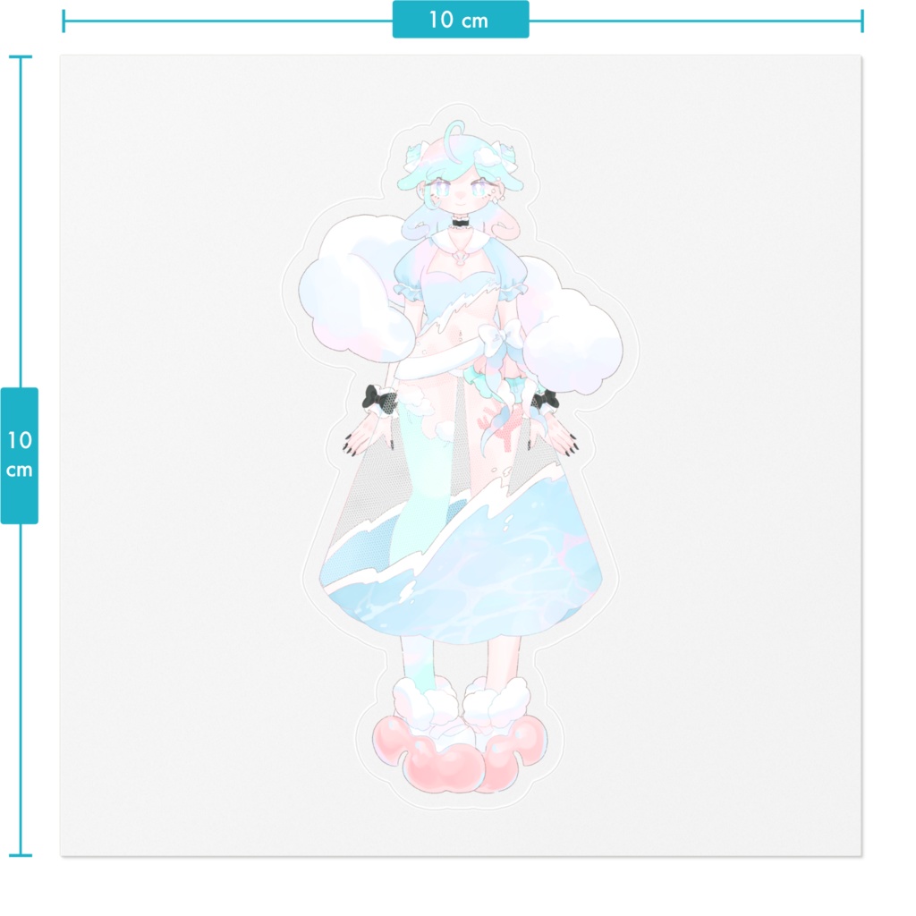 SHELL HIME sticker 2024