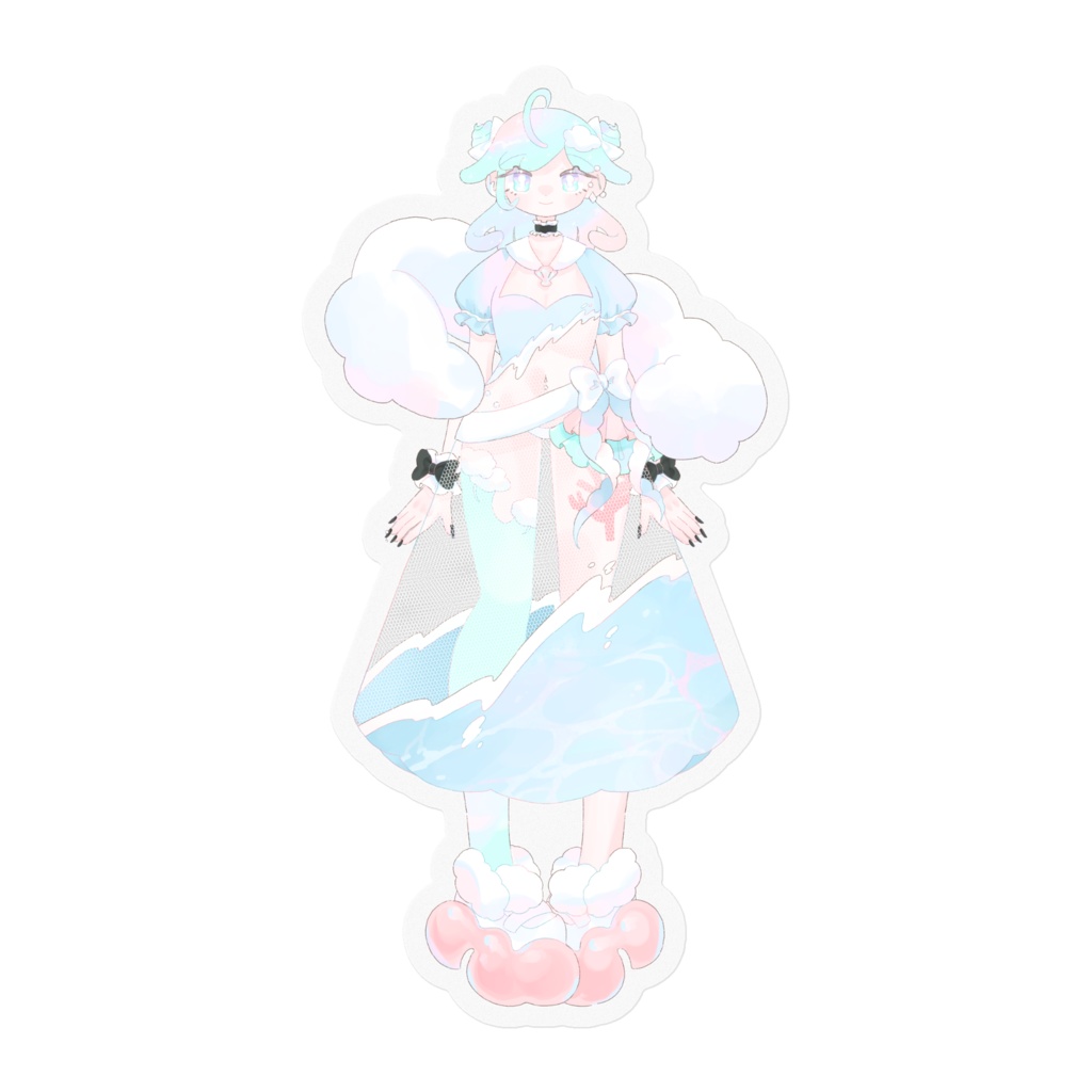 SHELL HIME sticker 2024