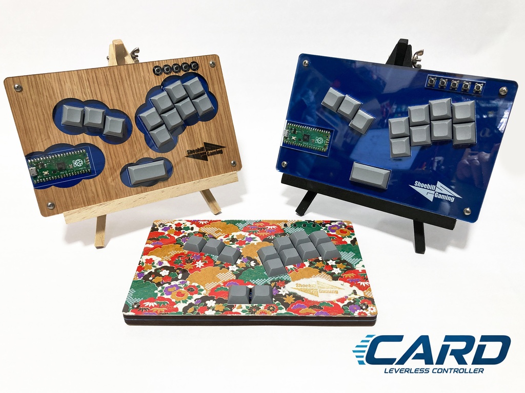 小型・キートップ型レバーレスコントローラー「カード」