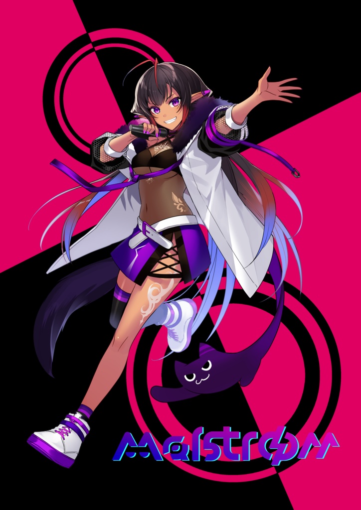 メルシュ-Malstrøm- キービジュアルタペストリー