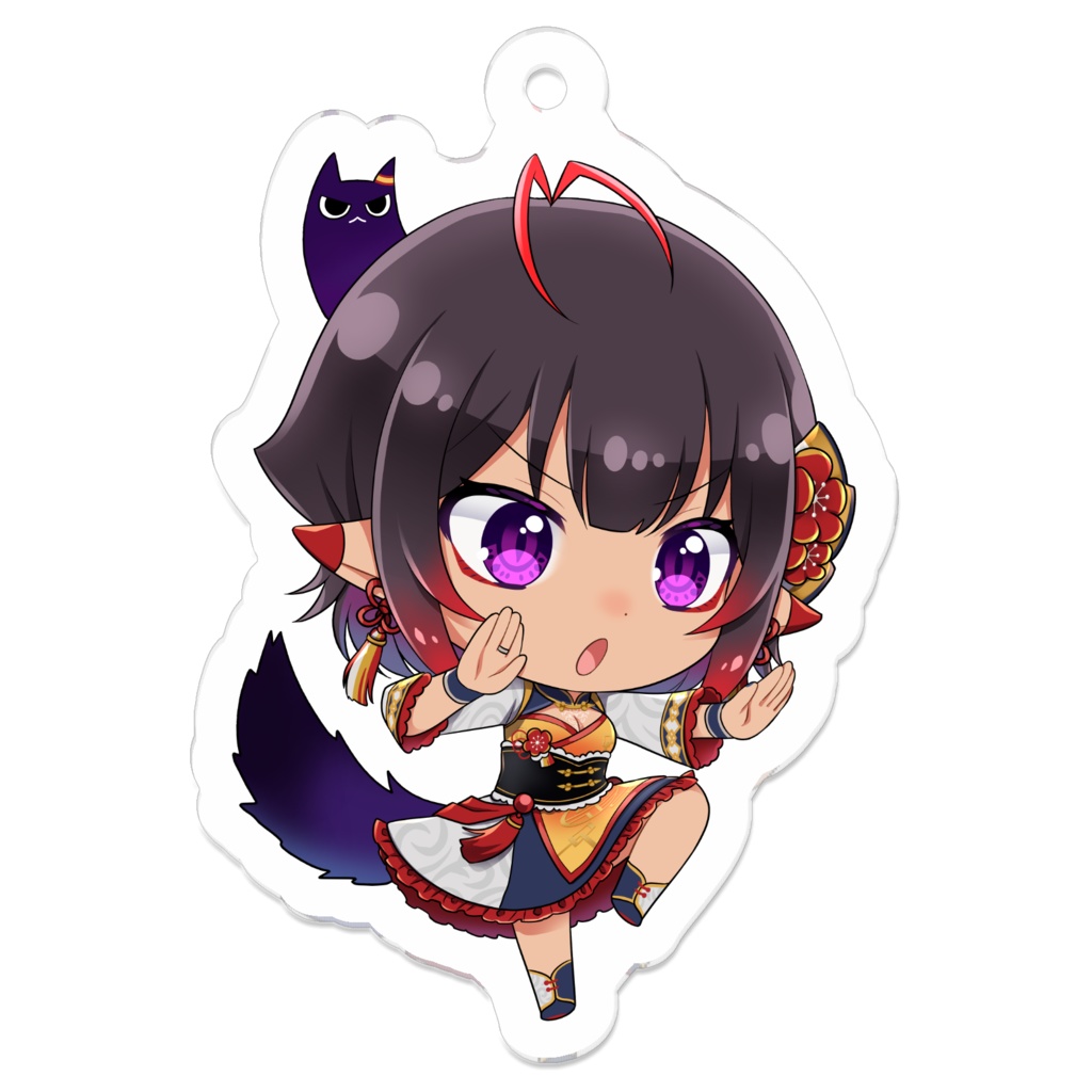 【期間限定値下げ中】メルシュバースデー2022 アクリルキーホルダー①ハー!ver