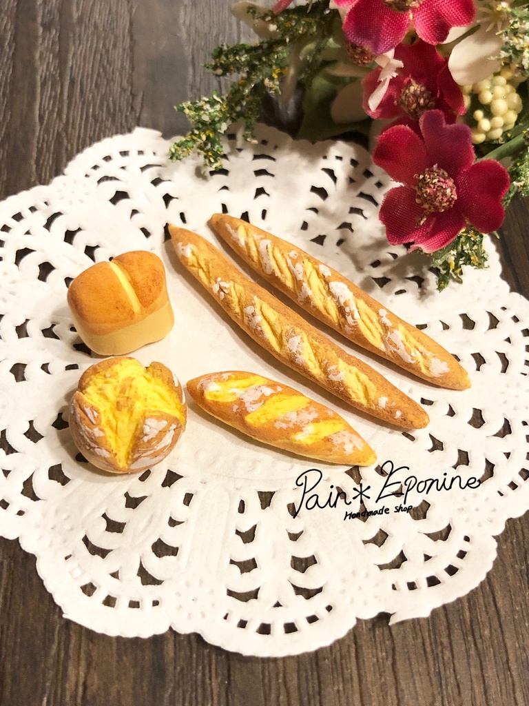【ミニチュア】食事パンセットA