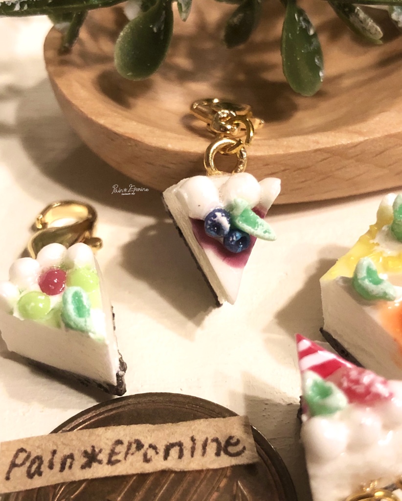 【選べる】カラフルパレットチーズケーキチャーム