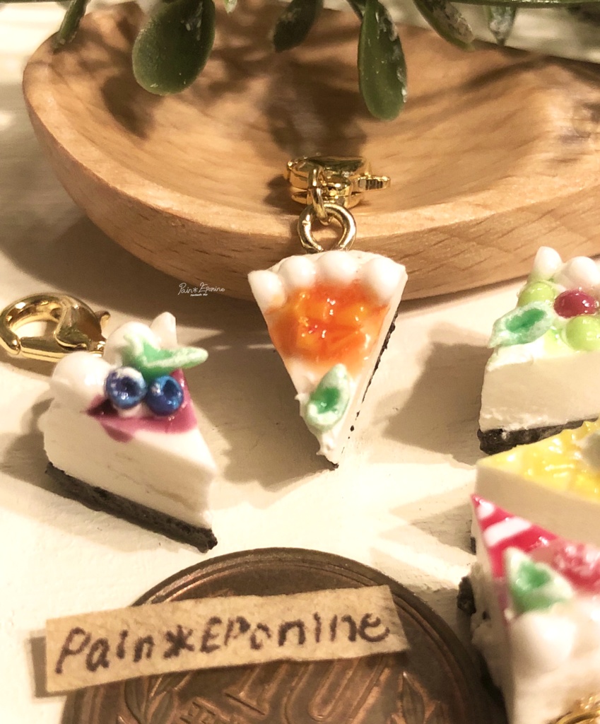 【選べる】カラフルパレットチーズケーキチャーム