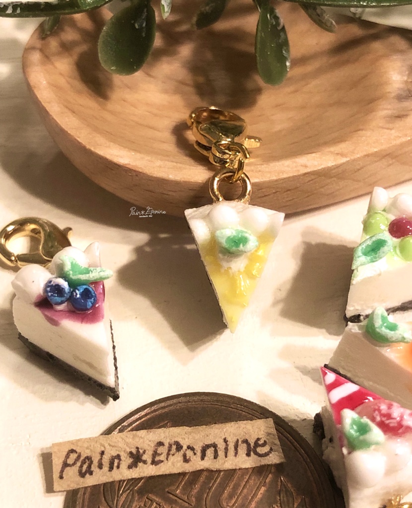 【選べる】カラフルパレットチーズケーキチャーム