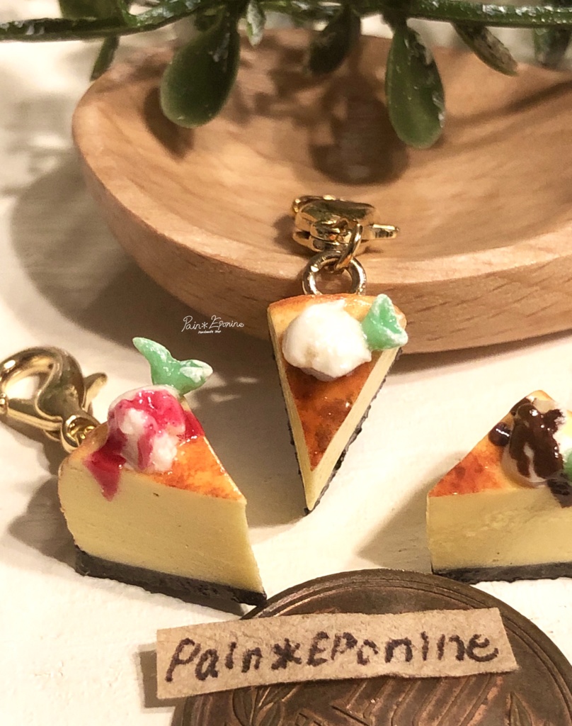 【選べる】ベイクドチーズケーキチャーム