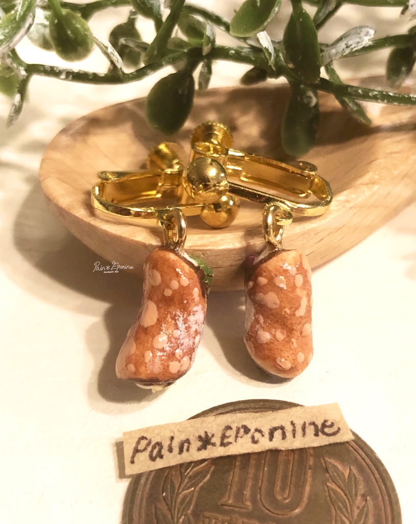 レモンとチェリーのカンノーロイヤリング