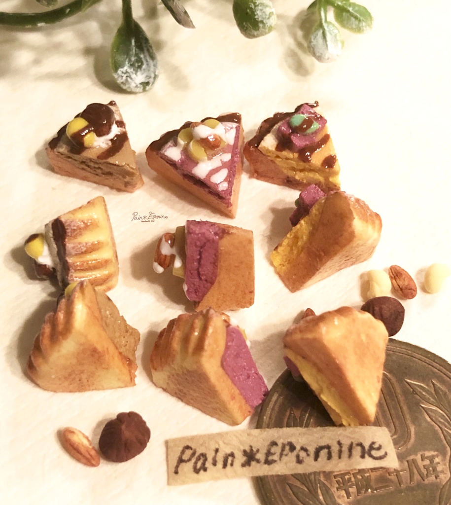 【1個~】ミニチュア秋の味覚のミニタルト