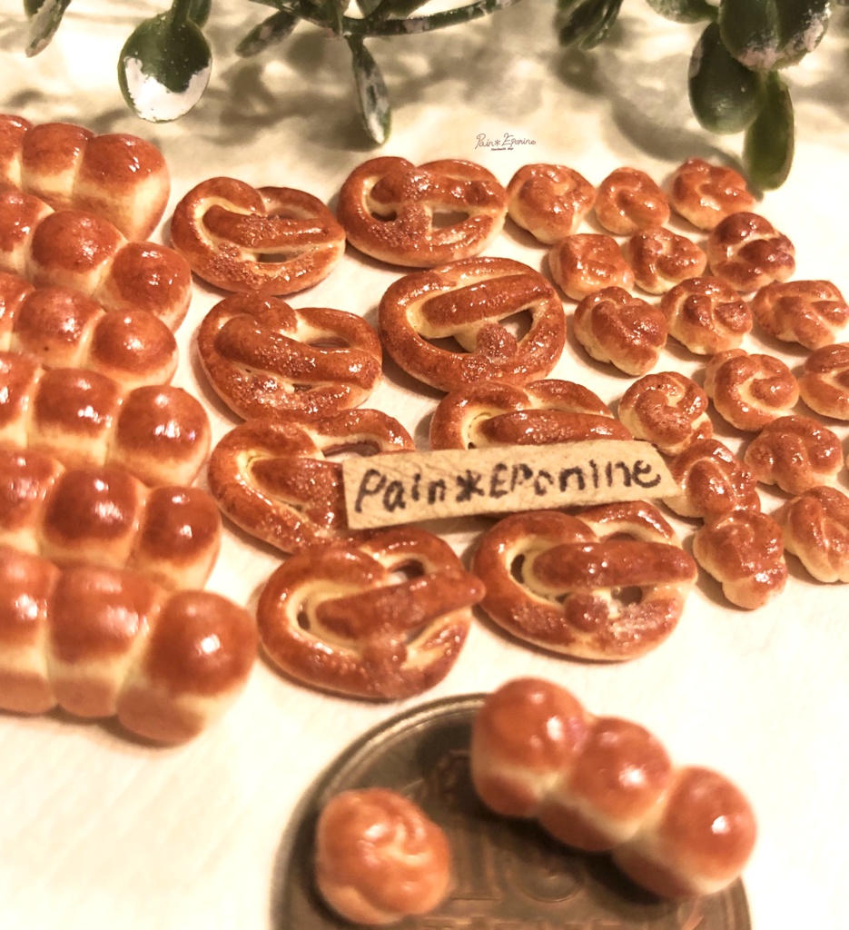 【カスタムOK】ミニチュアテーブルパンBセット