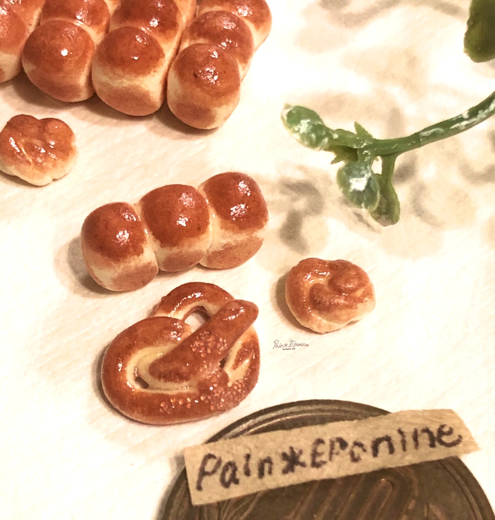 【カスタムOK】ミニチュアテーブルパンBセット