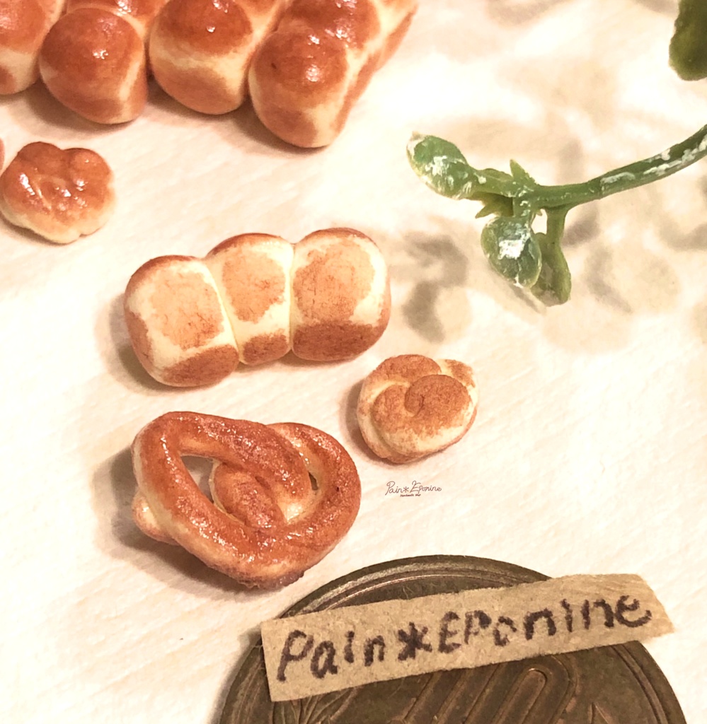 【カスタムOK】ミニチュアテーブルパンBセット