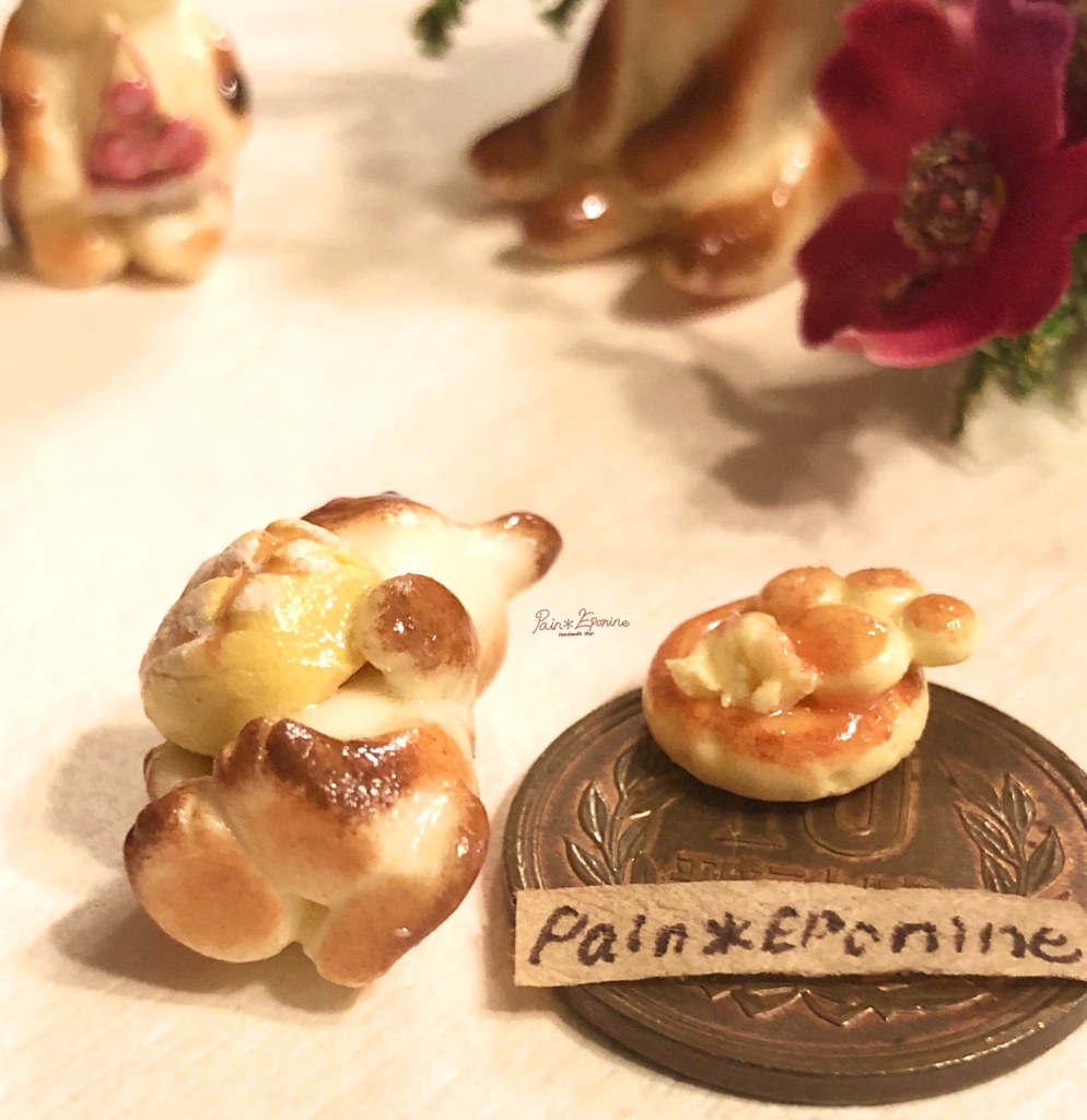 【*受注制作】食いしん坊な仔猫パン:シャム(メロンパン)