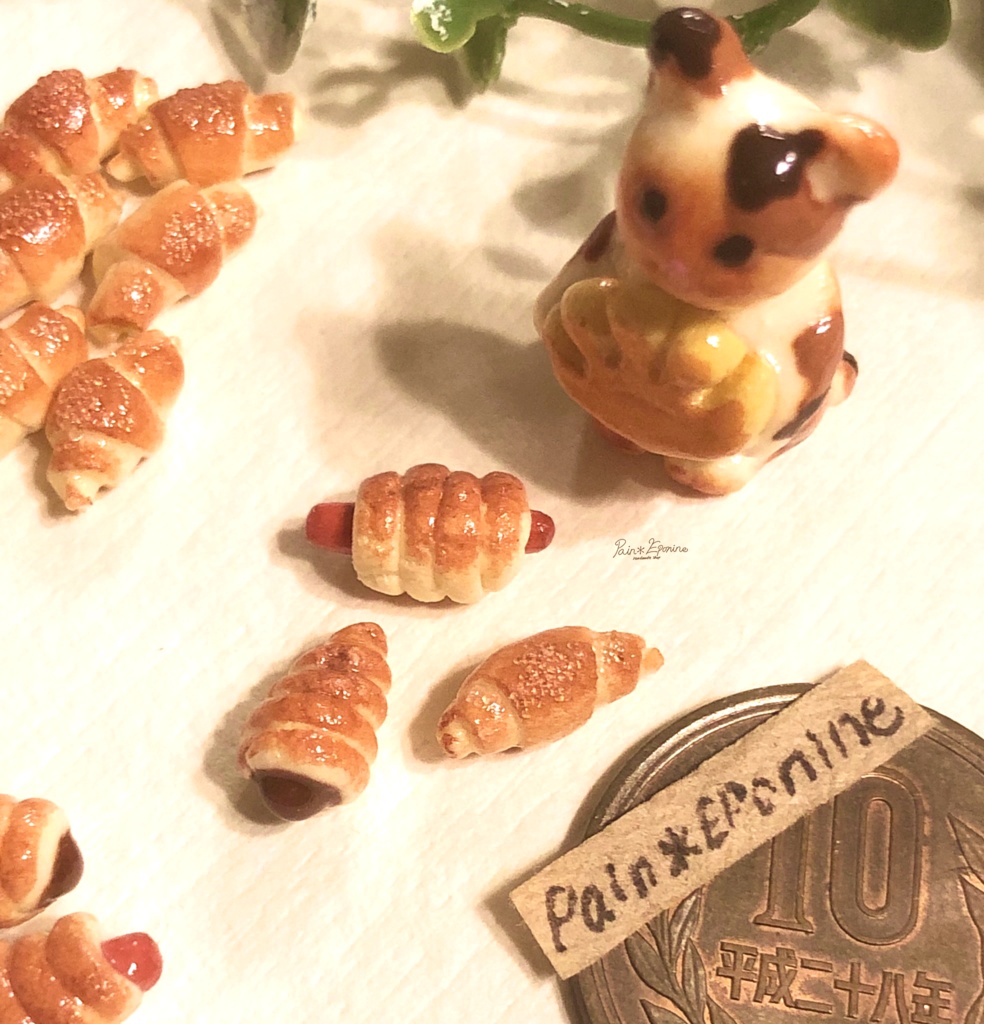 【カスタムOK】ミニチュアロールパンセット