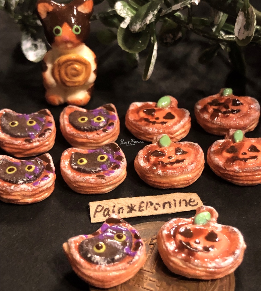 【ミニチュア】選べるハロウィンデニッシュ