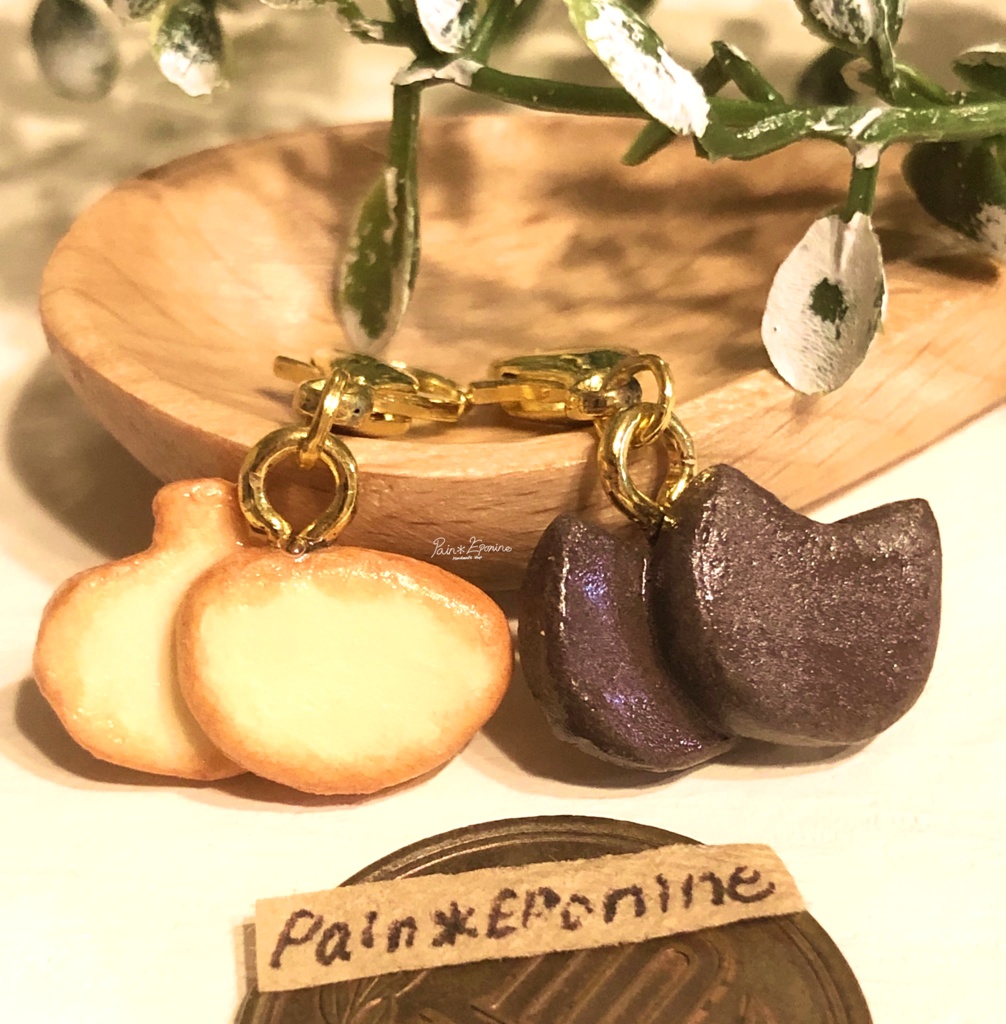 ハロウィンレーズンバターサンドチャーム:黒猫