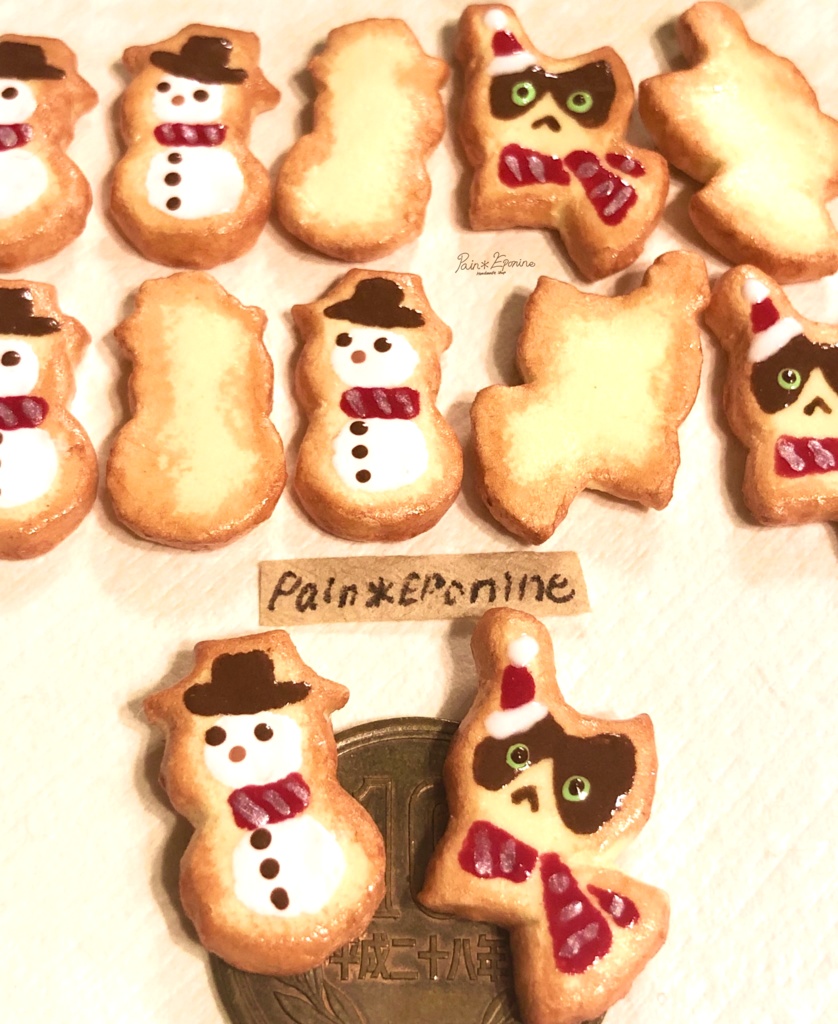 【ミニチュア】選べるクリスマスクッキー