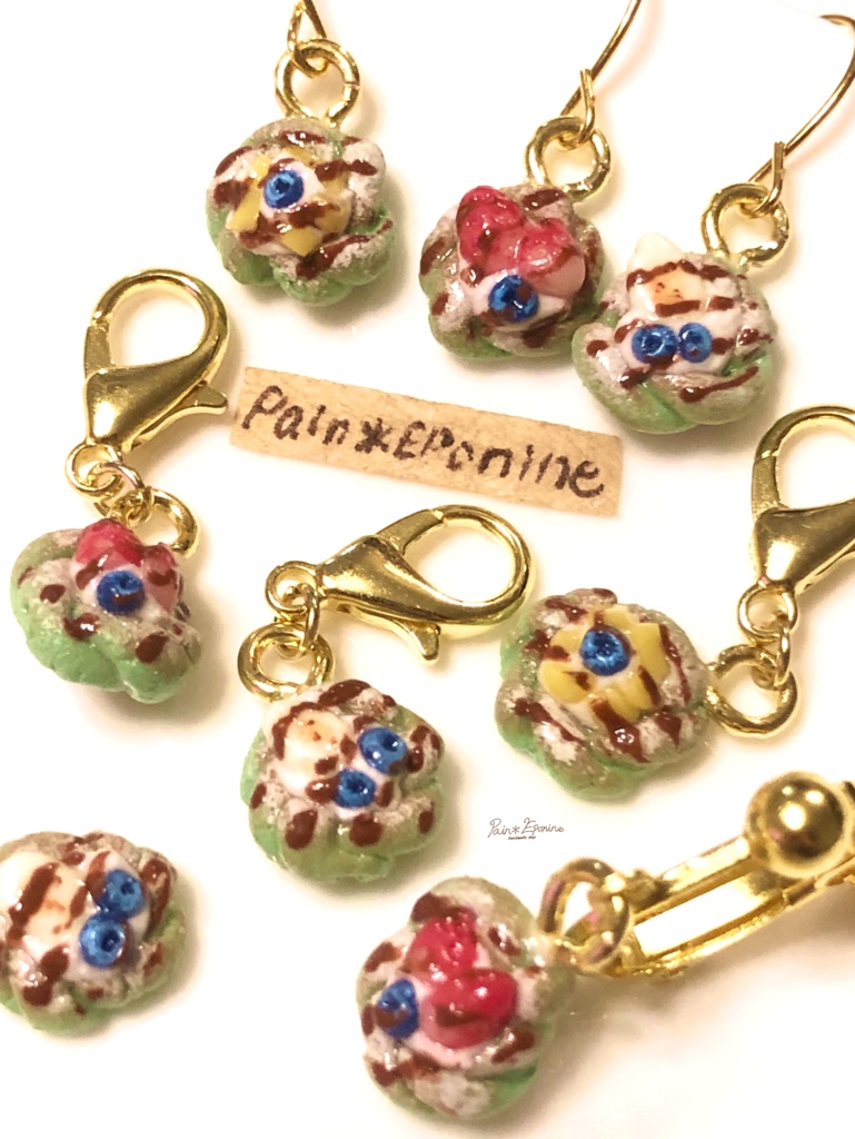 【ミニチュア】選べる抹茶のフルーツねじりパン