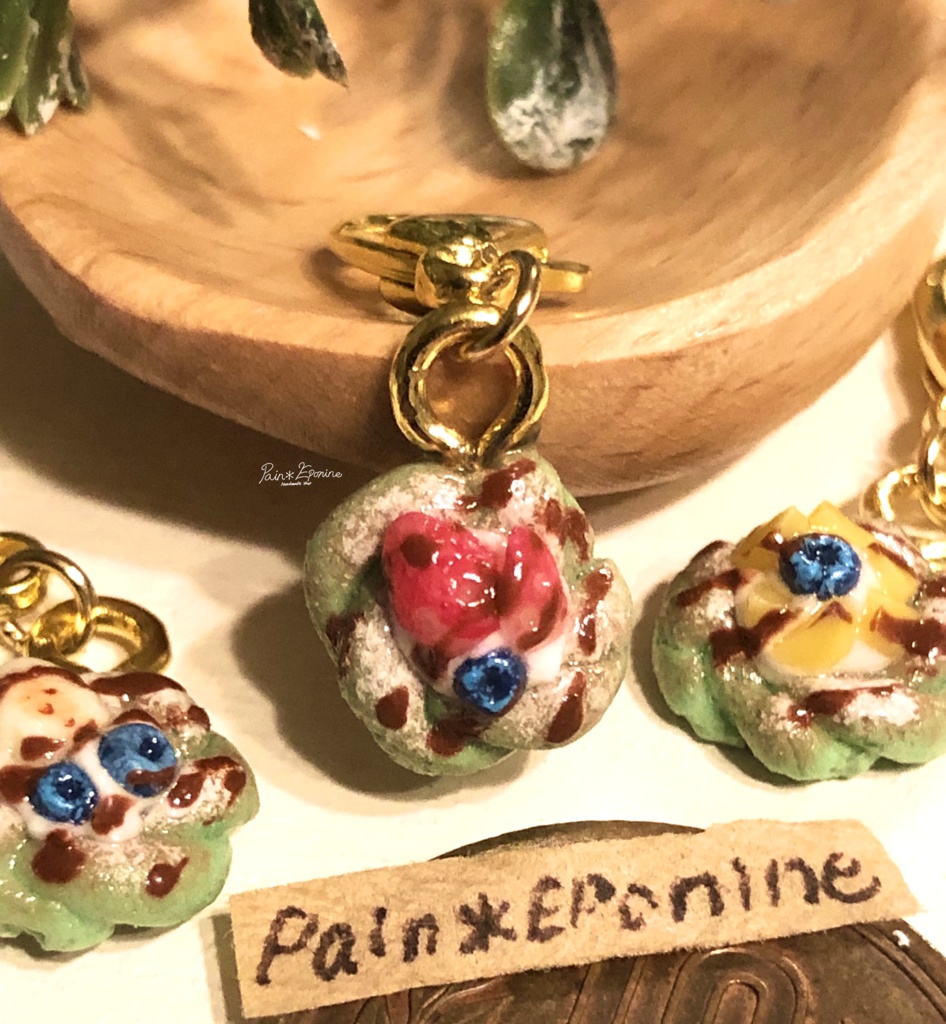 【選べる】抹茶のフルーツねじりパンチャーム