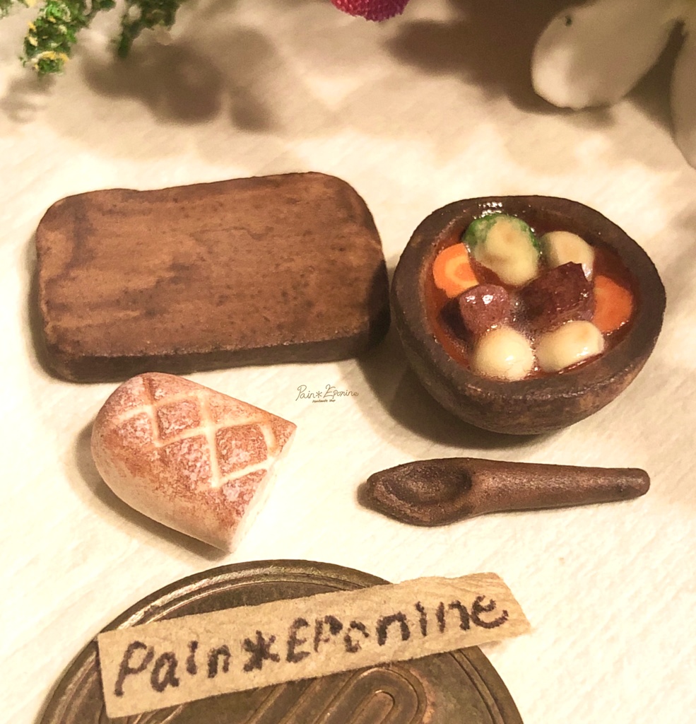 【ミニチュア】ビーフシチューセット