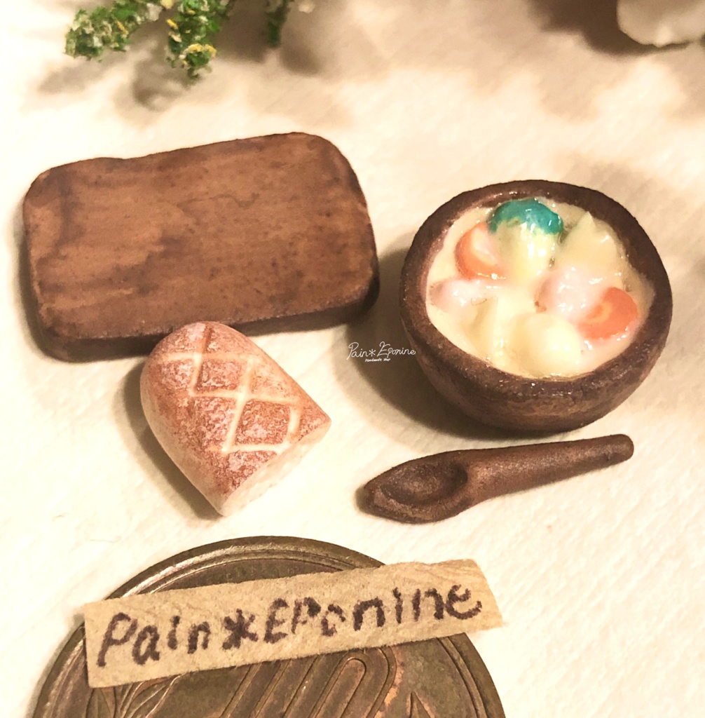 【ミニチュア】クリームシチューセット