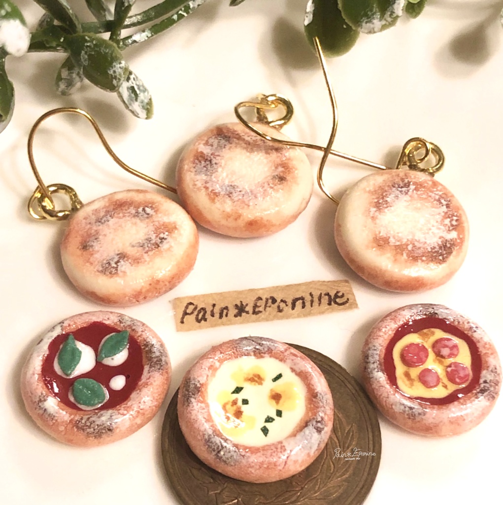 【片耳】ホールピザピアス