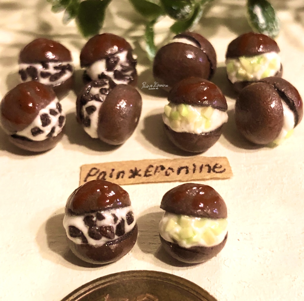 【ミニチュア】選べるマリトッツォ(チョコ)