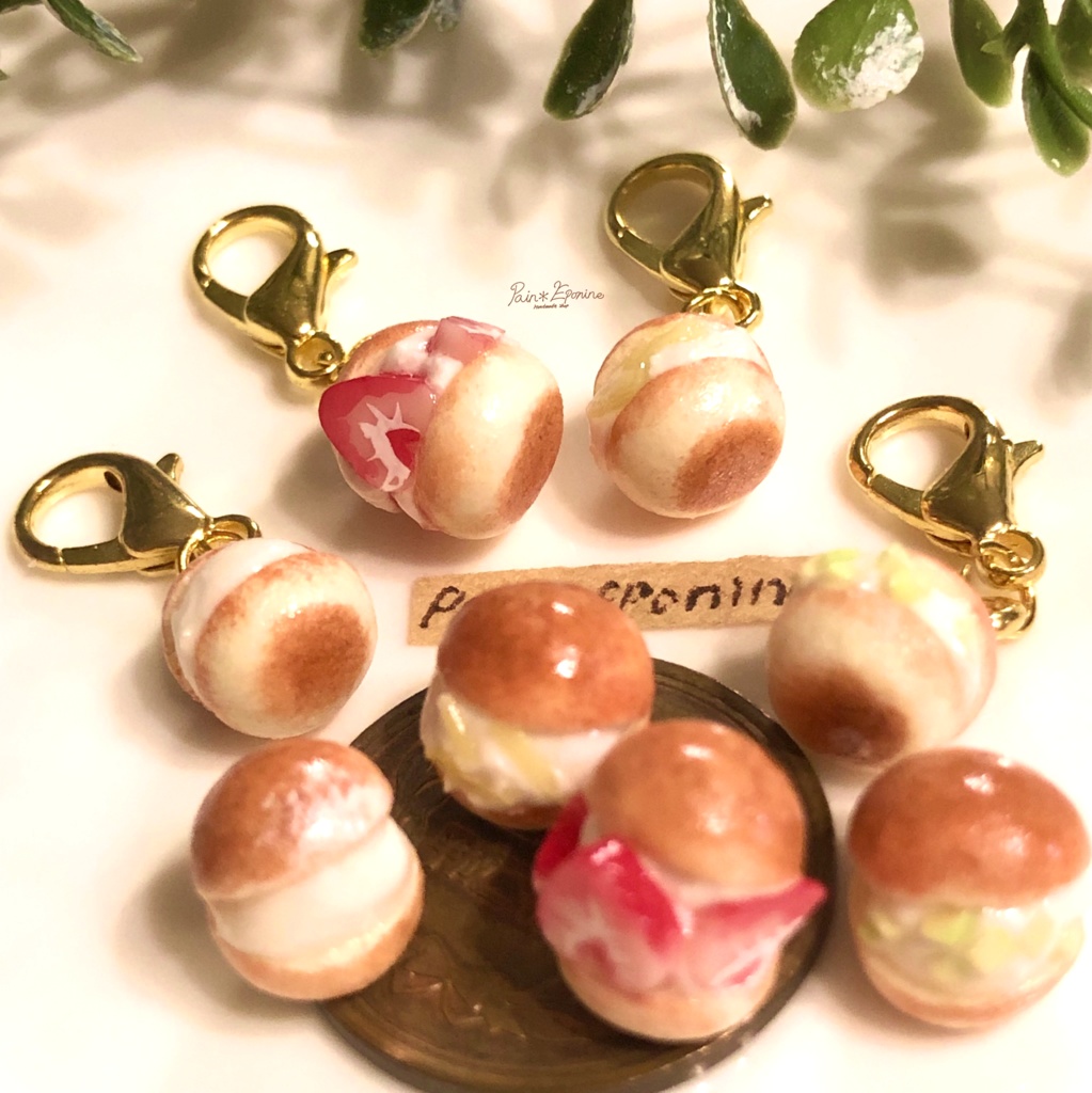 【選べる】マリトッツォ(プレーン)チャーム:クリーム/レモン/ピスタチオ