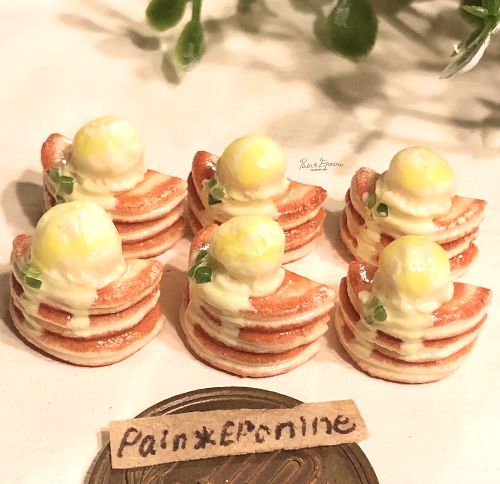 ミニチュア】レモンアイスのパンケーキ - paineponine - BOOTH