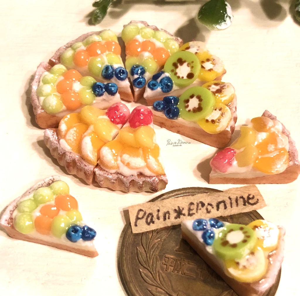 【ミニチュア】選べるカットフルーツタルトB