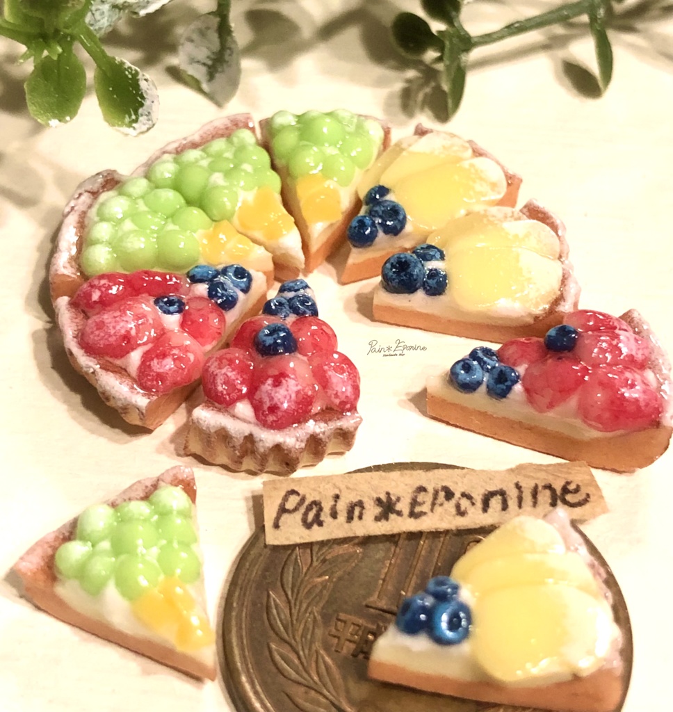 【ミニチュア】選べるカットフルーツタルト