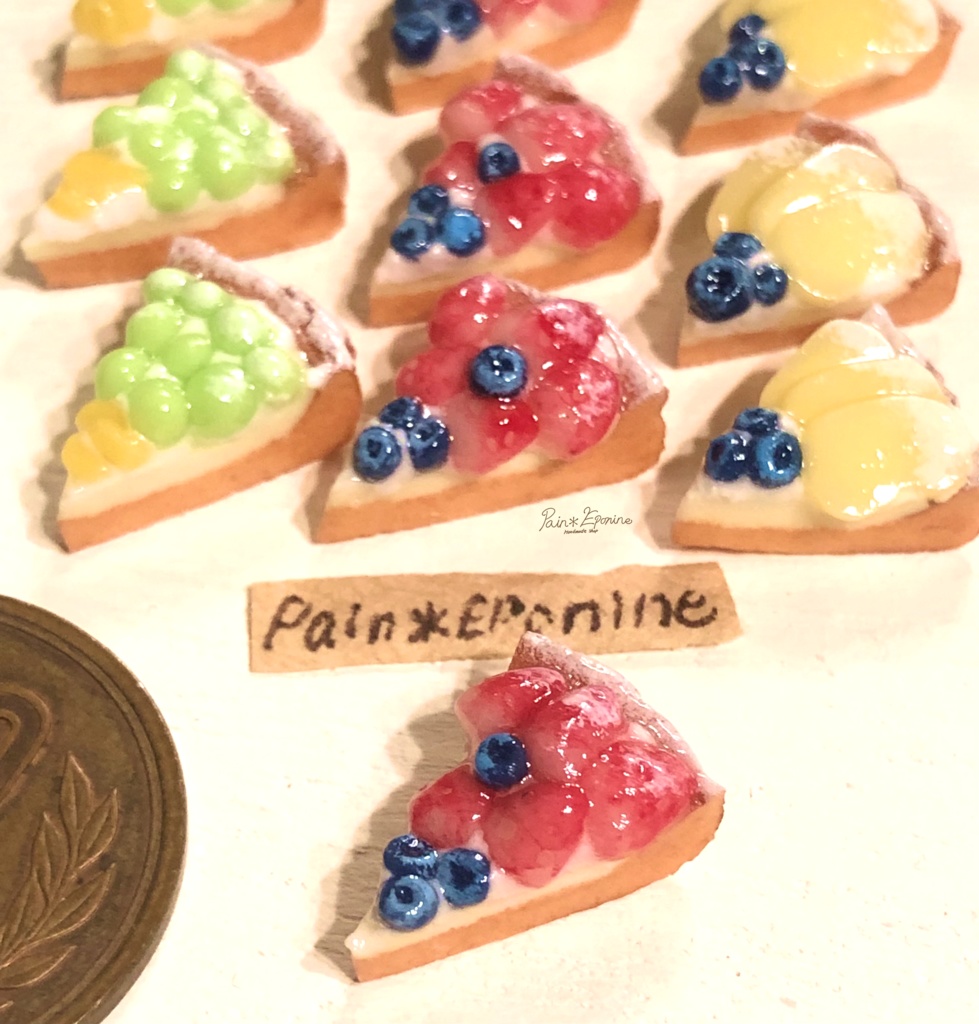 【ミニチュア】選べるカットフルーツタルト