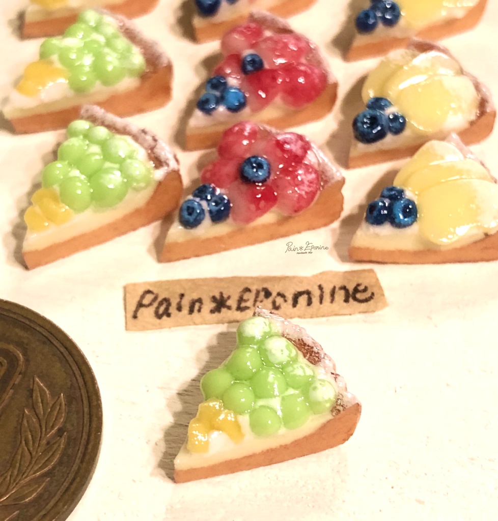 【ミニチュア】選べるカットフルーツタルト