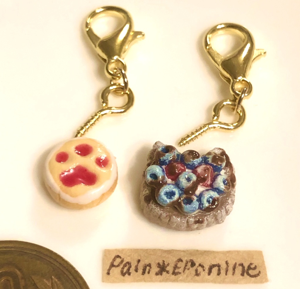 【らおう様専用】北欧風にゃんこタルトとクッキーのチャーム