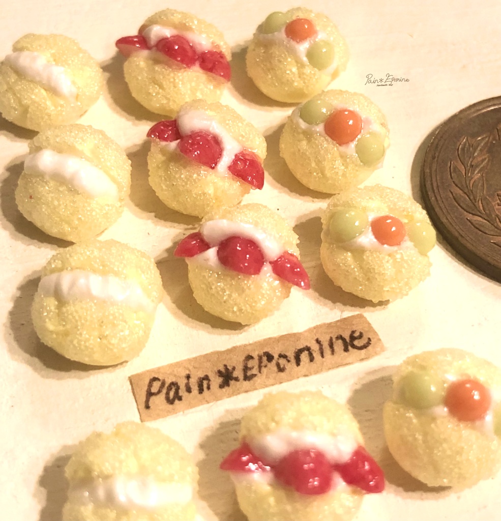 【片耳】メロンパンサンドピアス