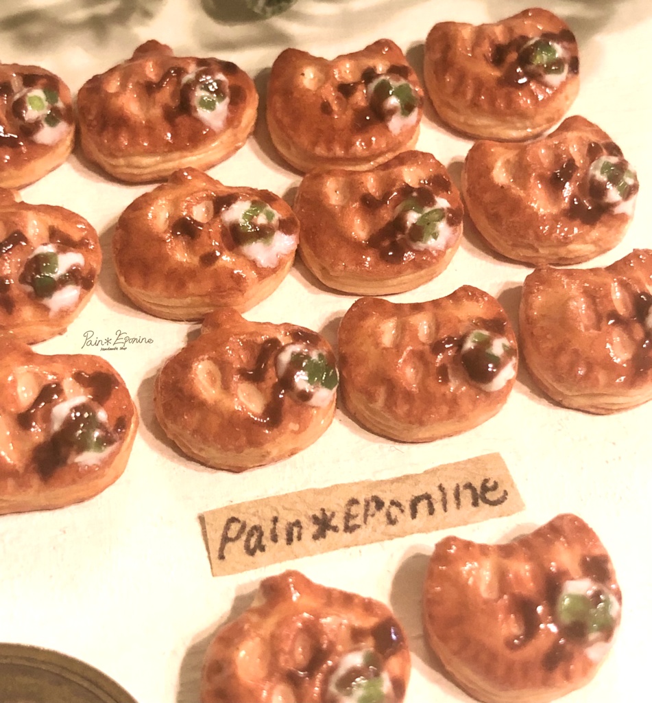 【ミニチュア】パンプキンパイ(ねこ)