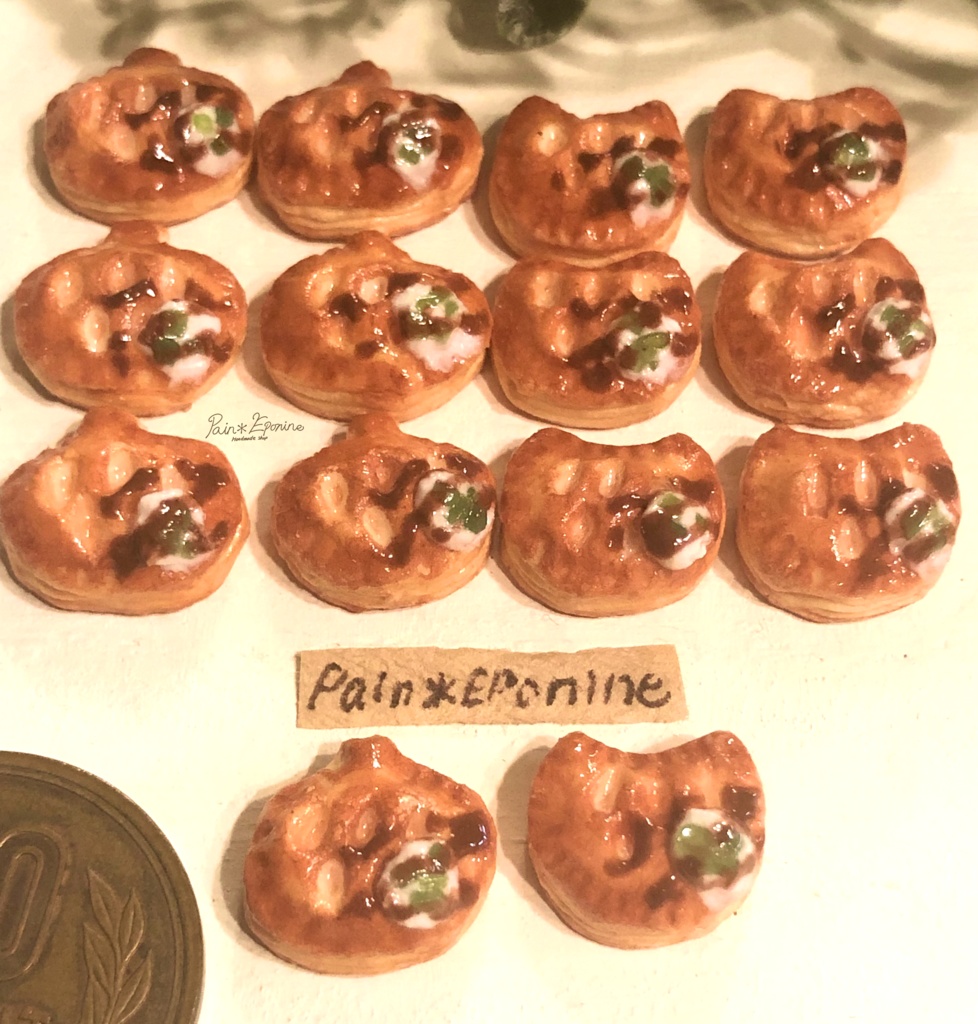 【ミニチュア】パンプキンパイ(ねこ)