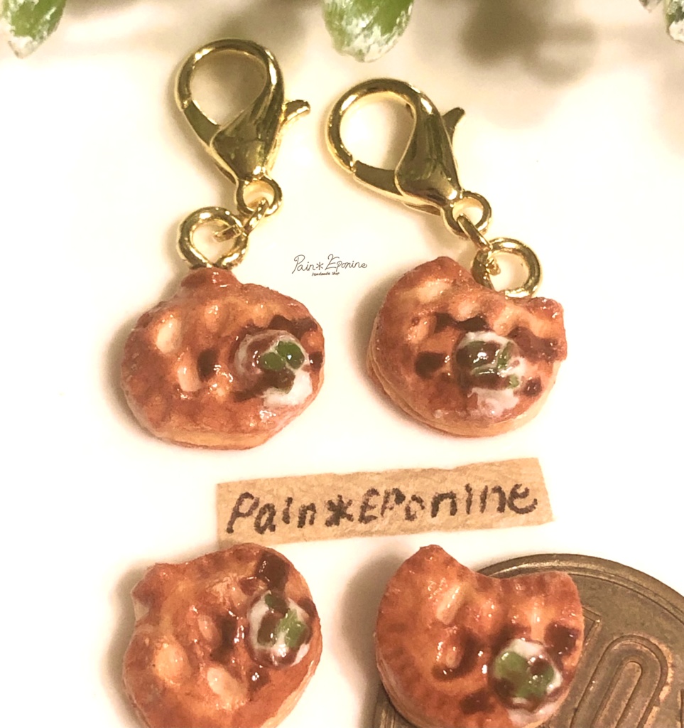 【かぼちゃ】パンプキンパイチャームorストラップ