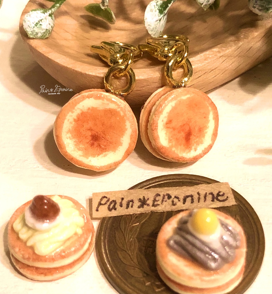 【選べる】モンブランパンケーキチャームorストラップ