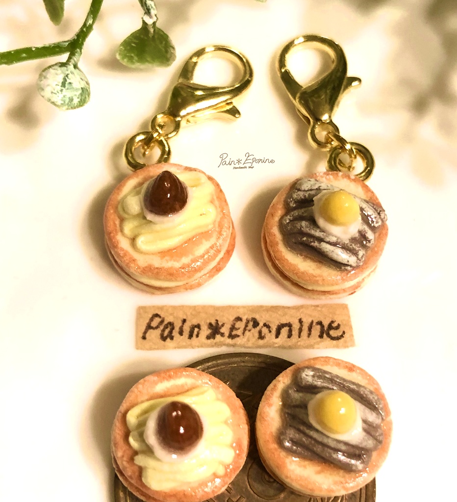 【選べる】モンブランパンケーキチャームorストラップ