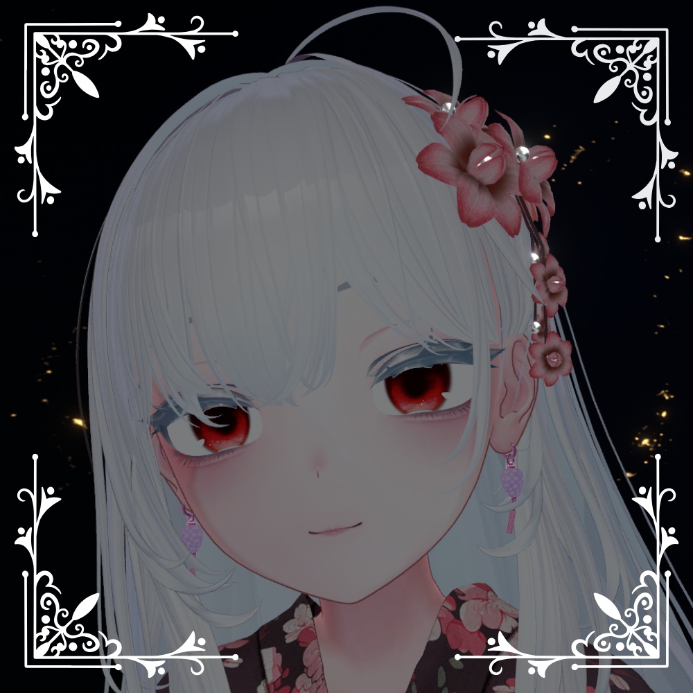 夏の提灯ピアス【全2色+9色】