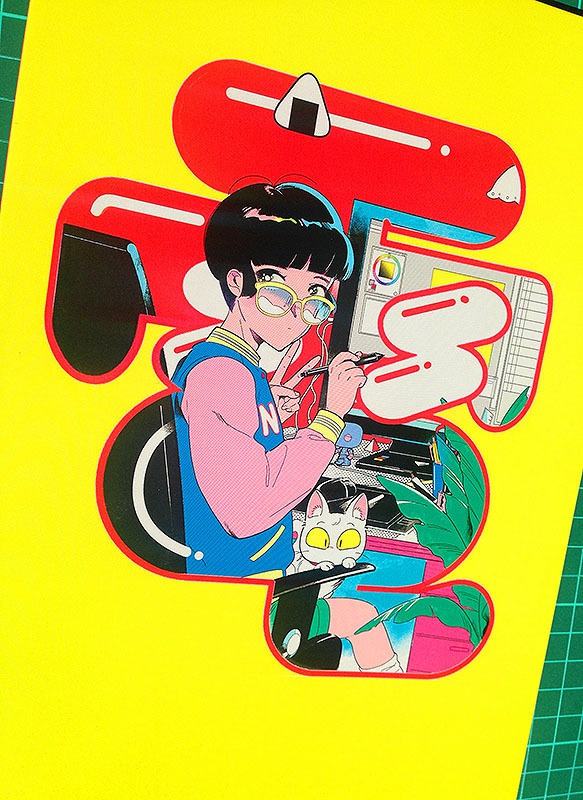 【電Q】線画とラフのほん