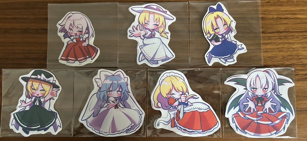 ステッカー5枚セット